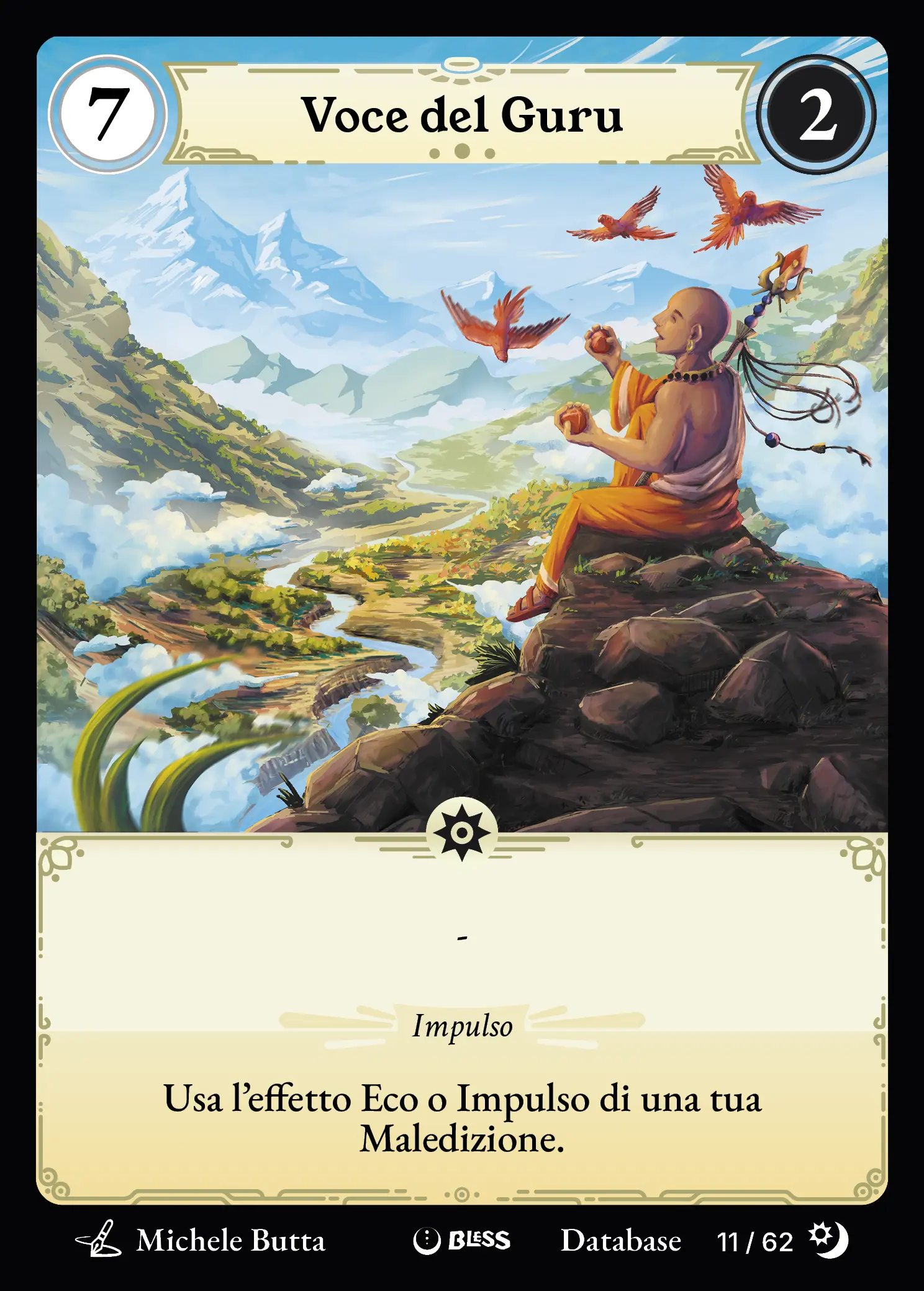 Voce del Guru — carta di Bless