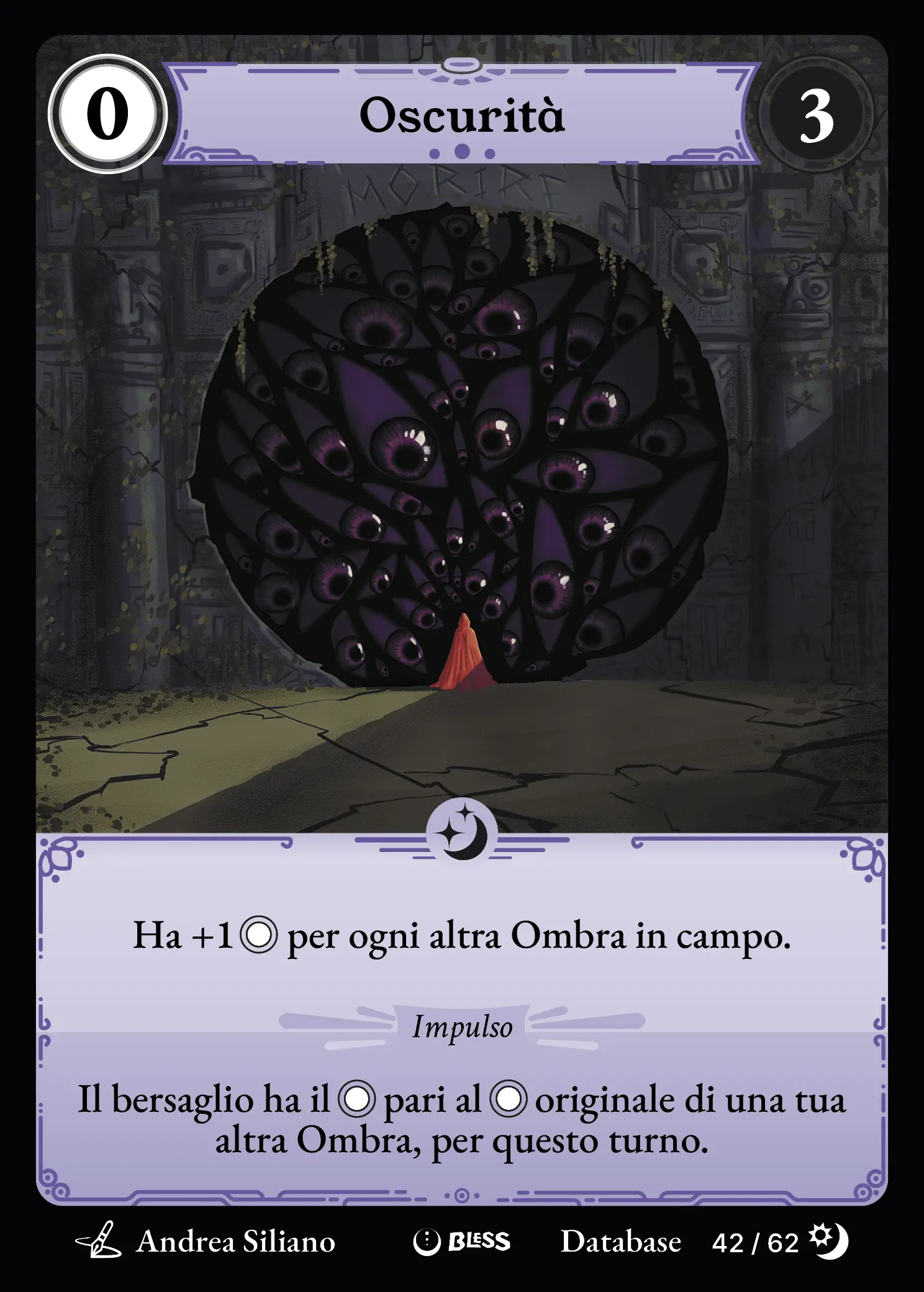 Oscurità — carta di Bless