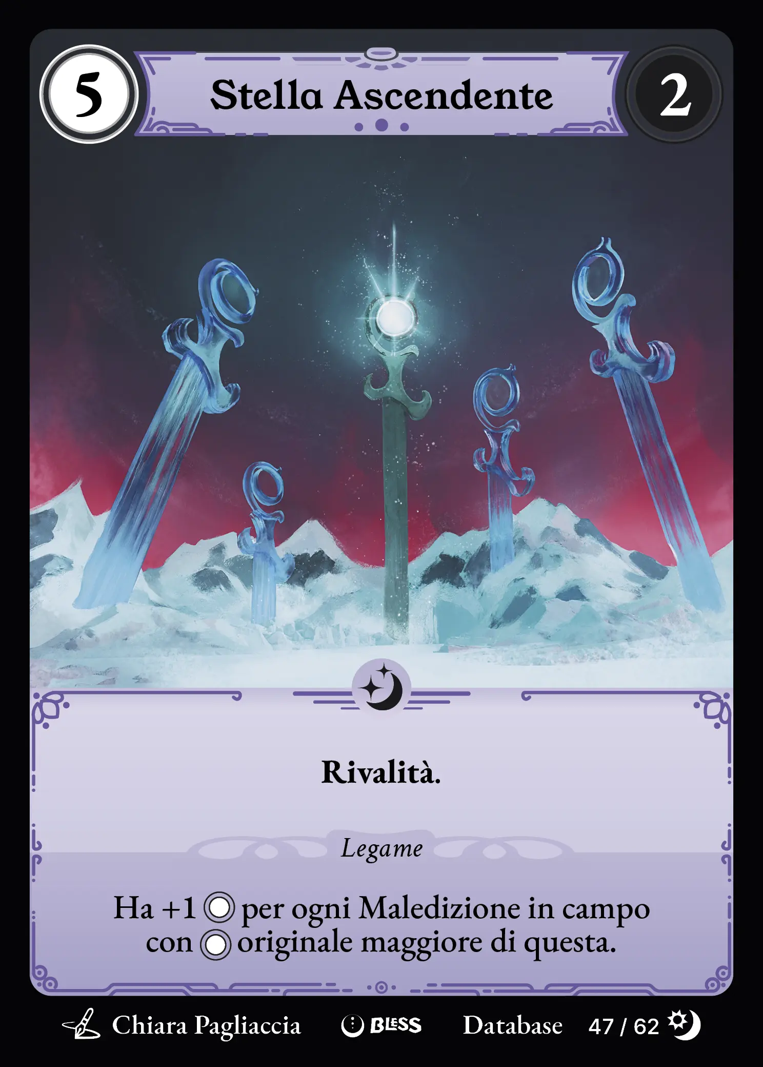 Stella Ascendente — carta di Bless