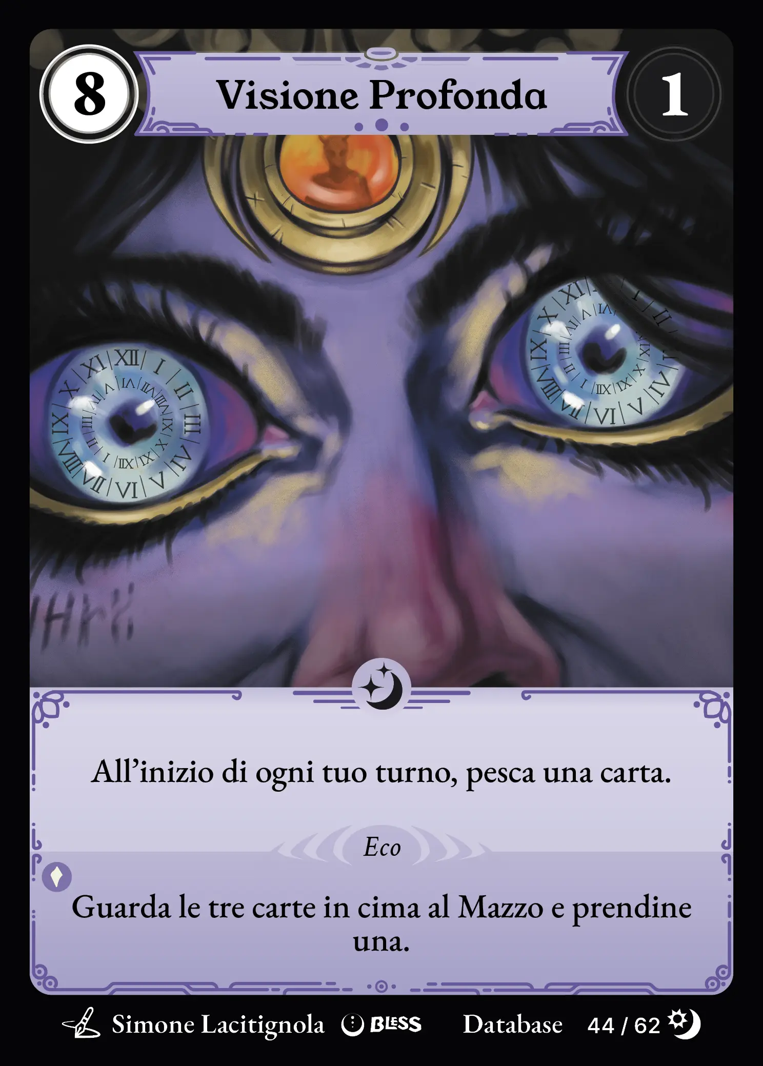 Visione Profonda — carta di Bless