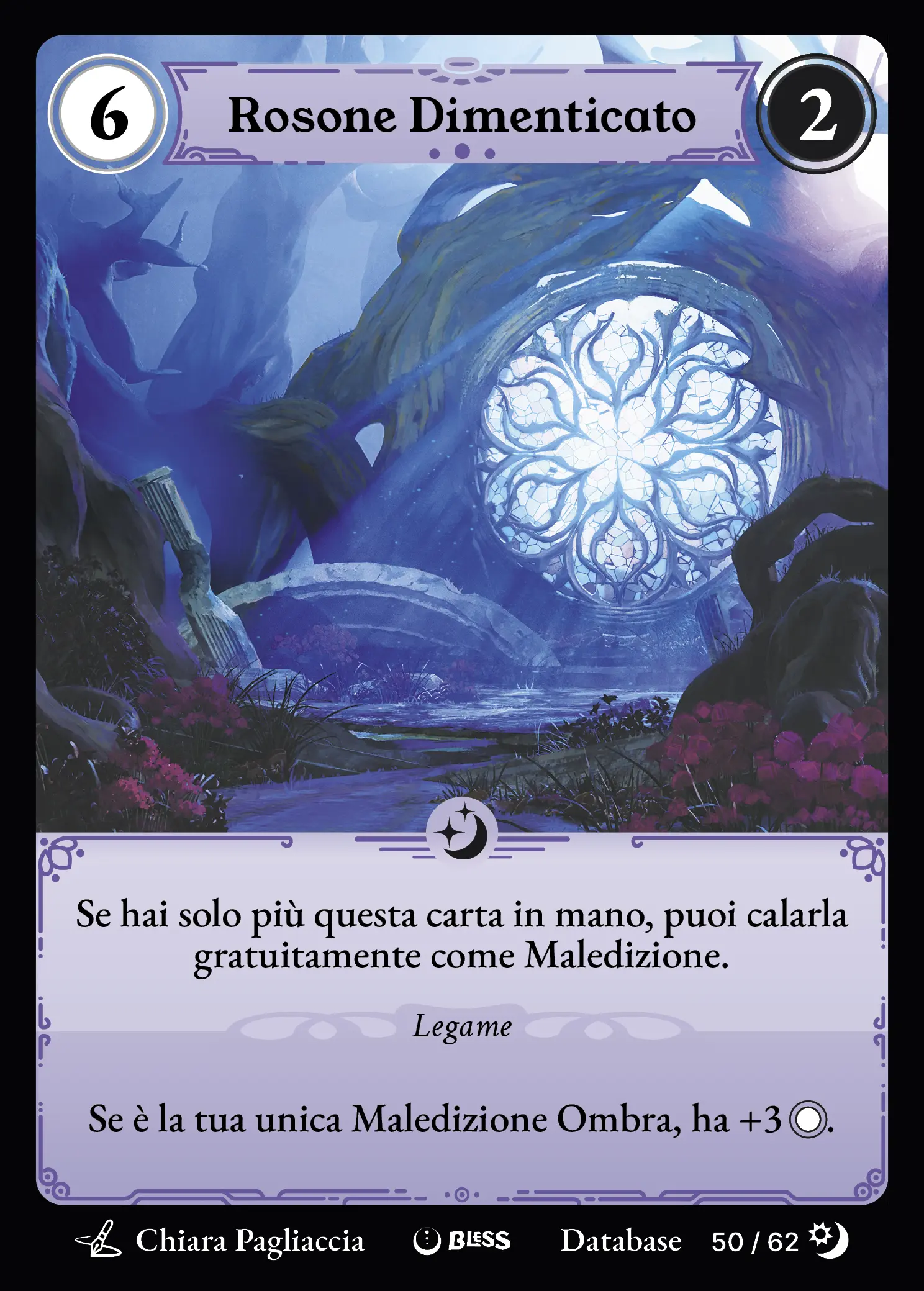 Rosone Dimenticato — carta di Bless