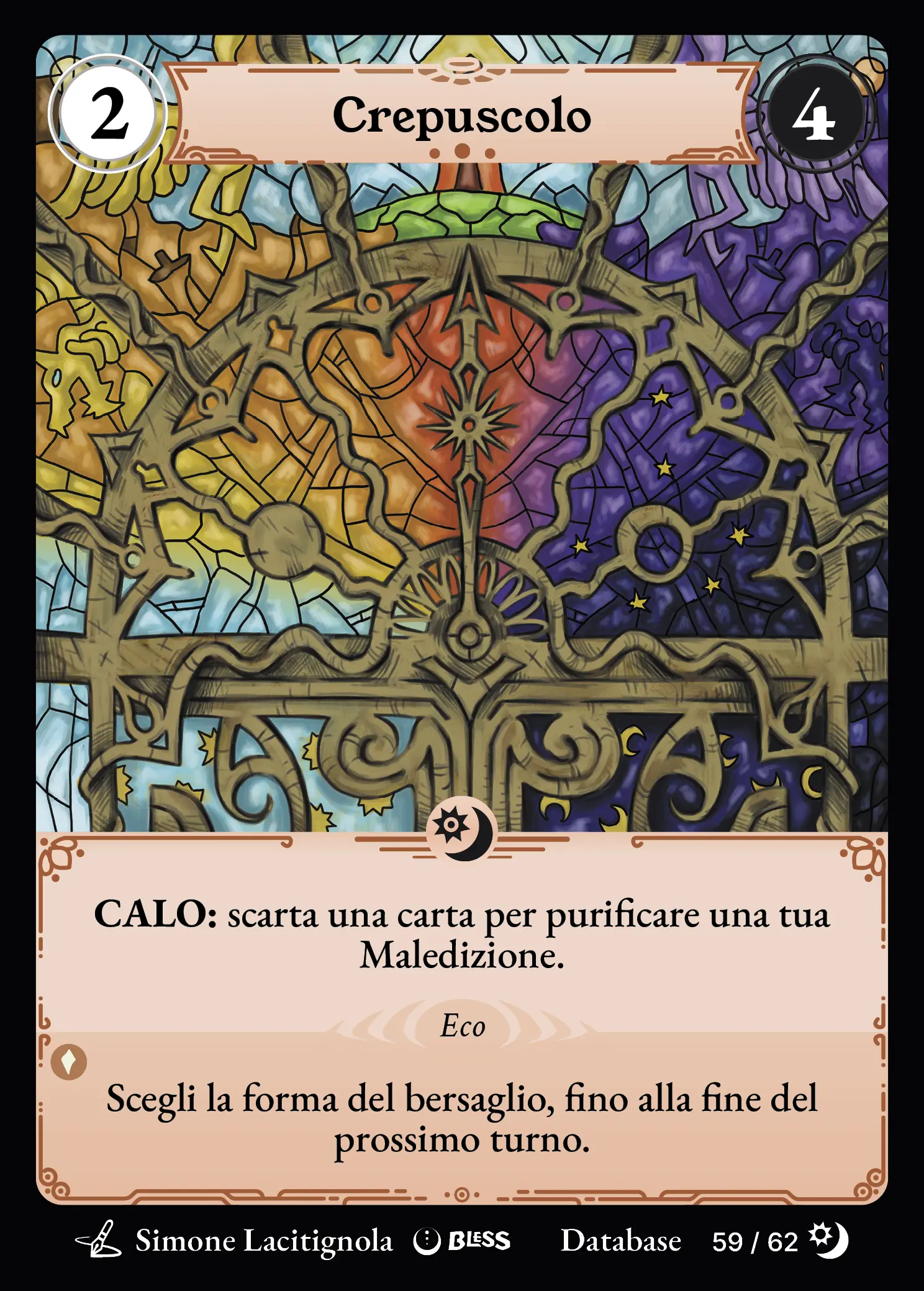 Crepuscolo — carta di Bless